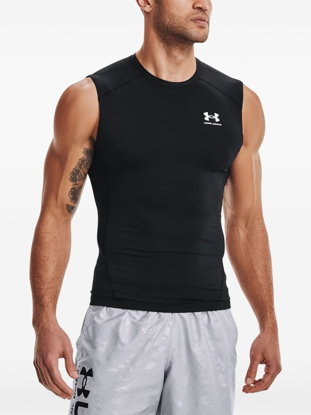 logo-print tank top - 3