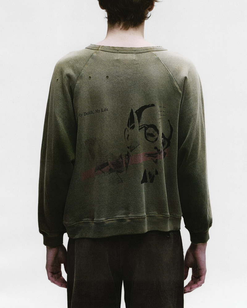 MY DEATH MY LIFE RAGLAN SWEATSHIRT 4