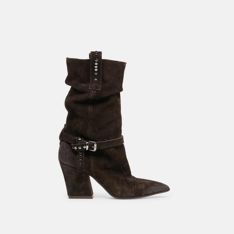 MORLA BOOTS DK BROWN SUEDE 1