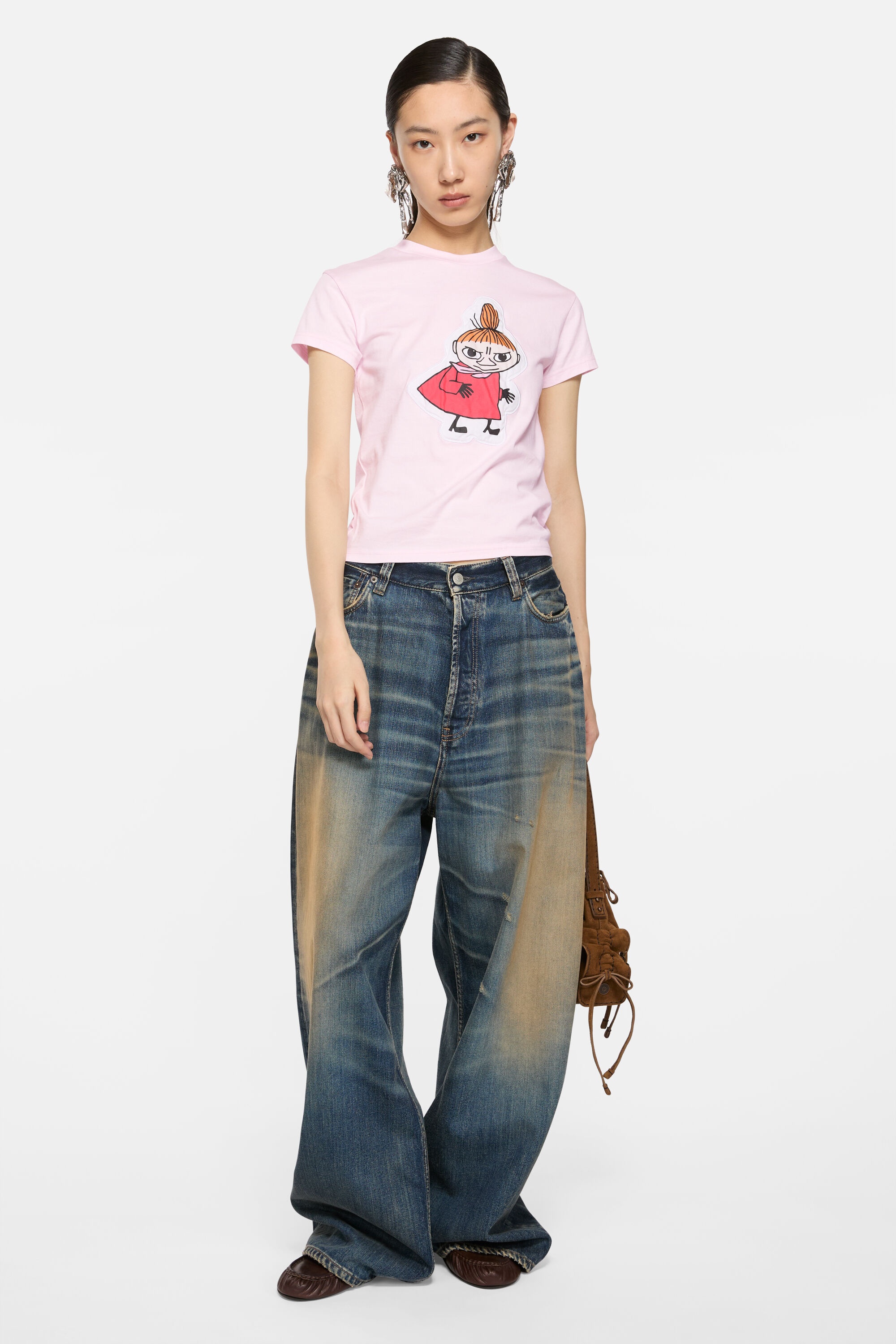 T-shirt - Acne Studios x Moomin - Blossom pink - 2
