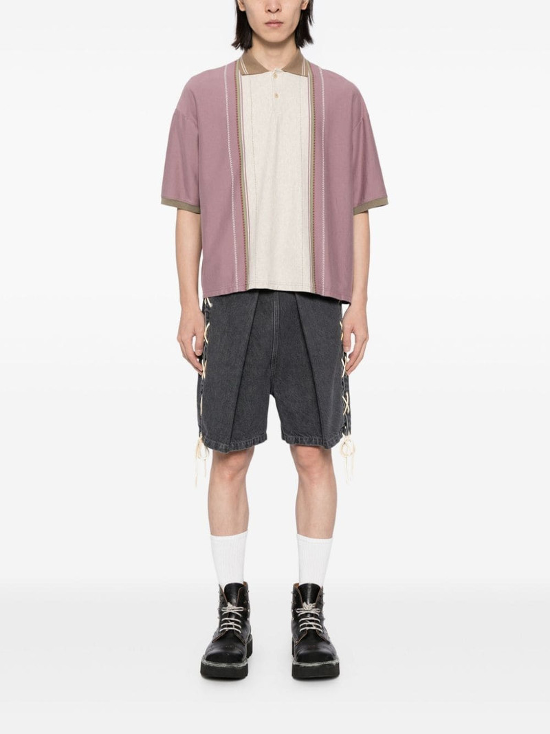 oversize arms polo shirt 3