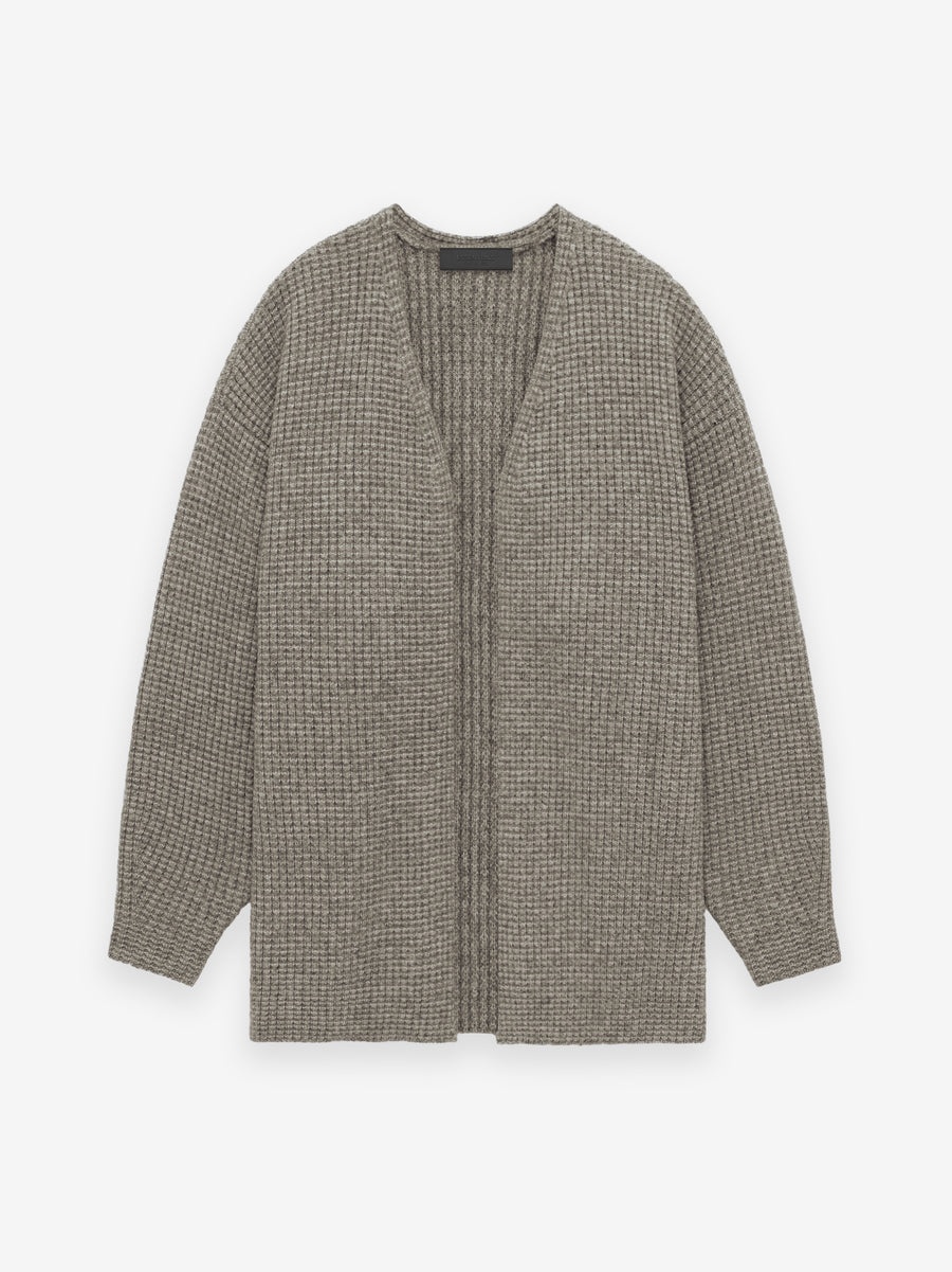 Women's Knit Long Cardigan - 1