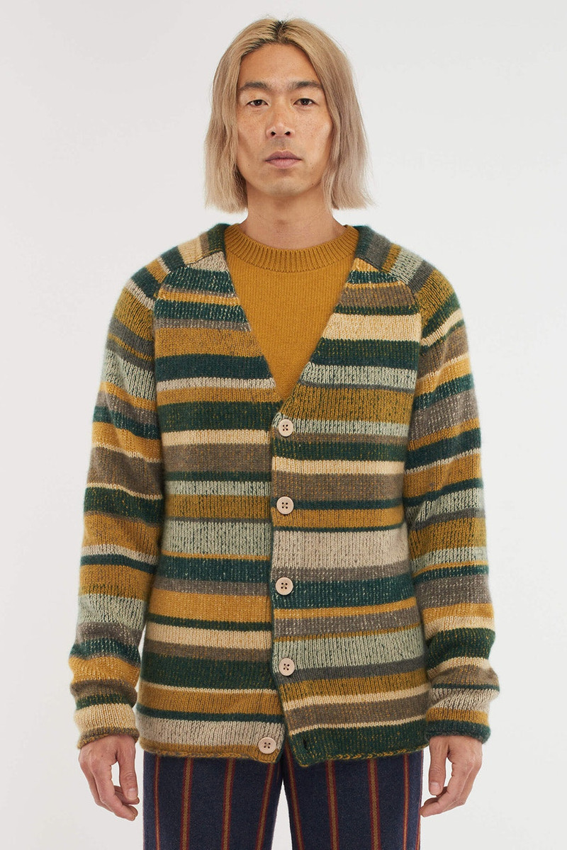 STRIPE SUPER SOFT CARDIGAN 3
