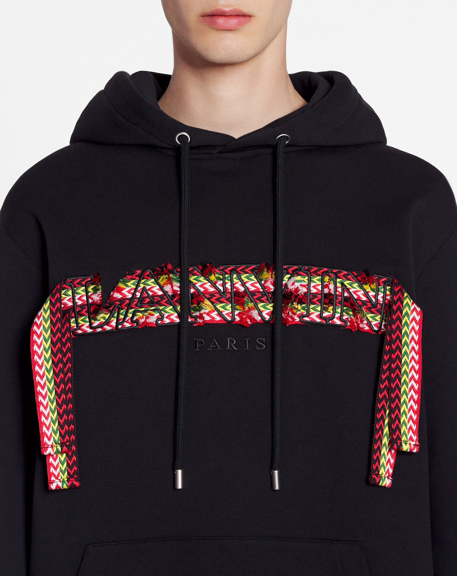 CURB LANVIN EMBROIDERED OVERSIZED HOODIE - 5