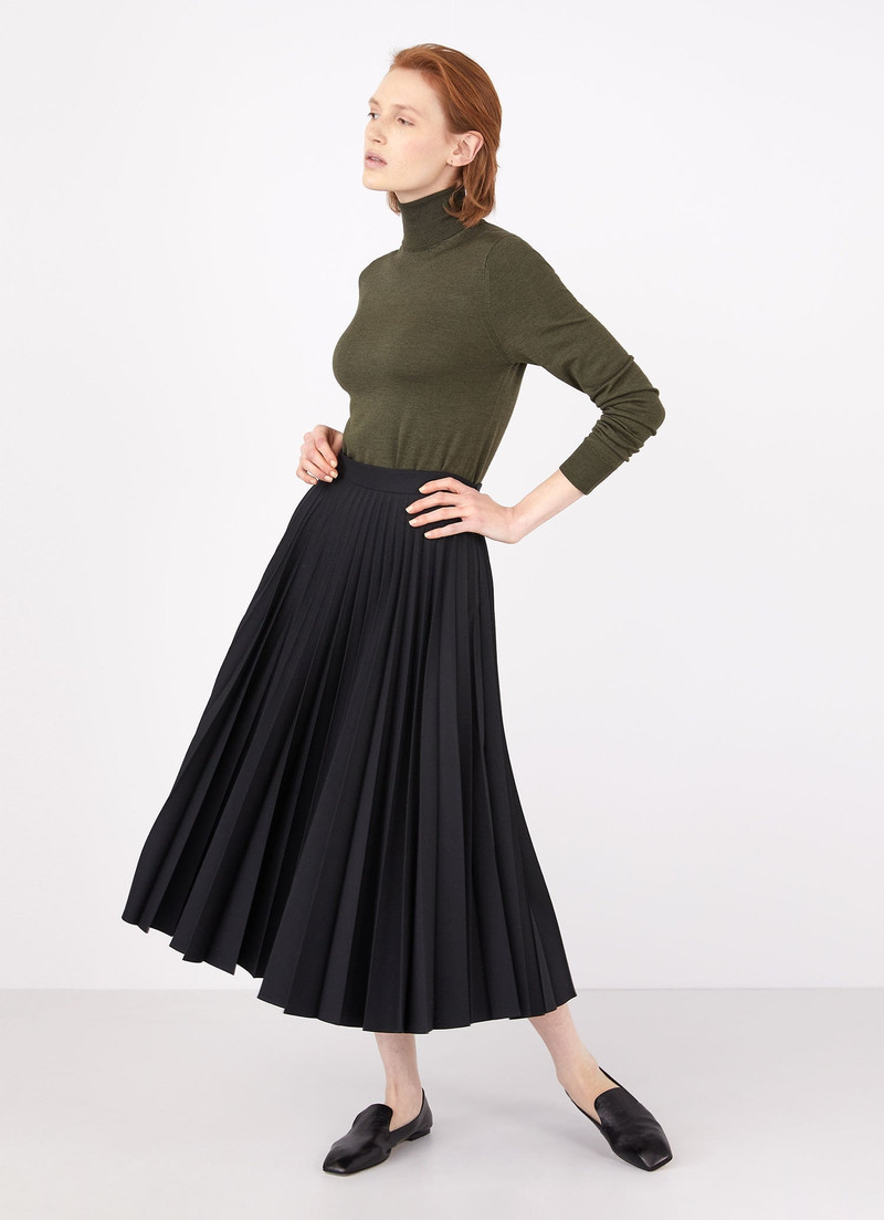 Merino Silk Roll Neck Jumper 3