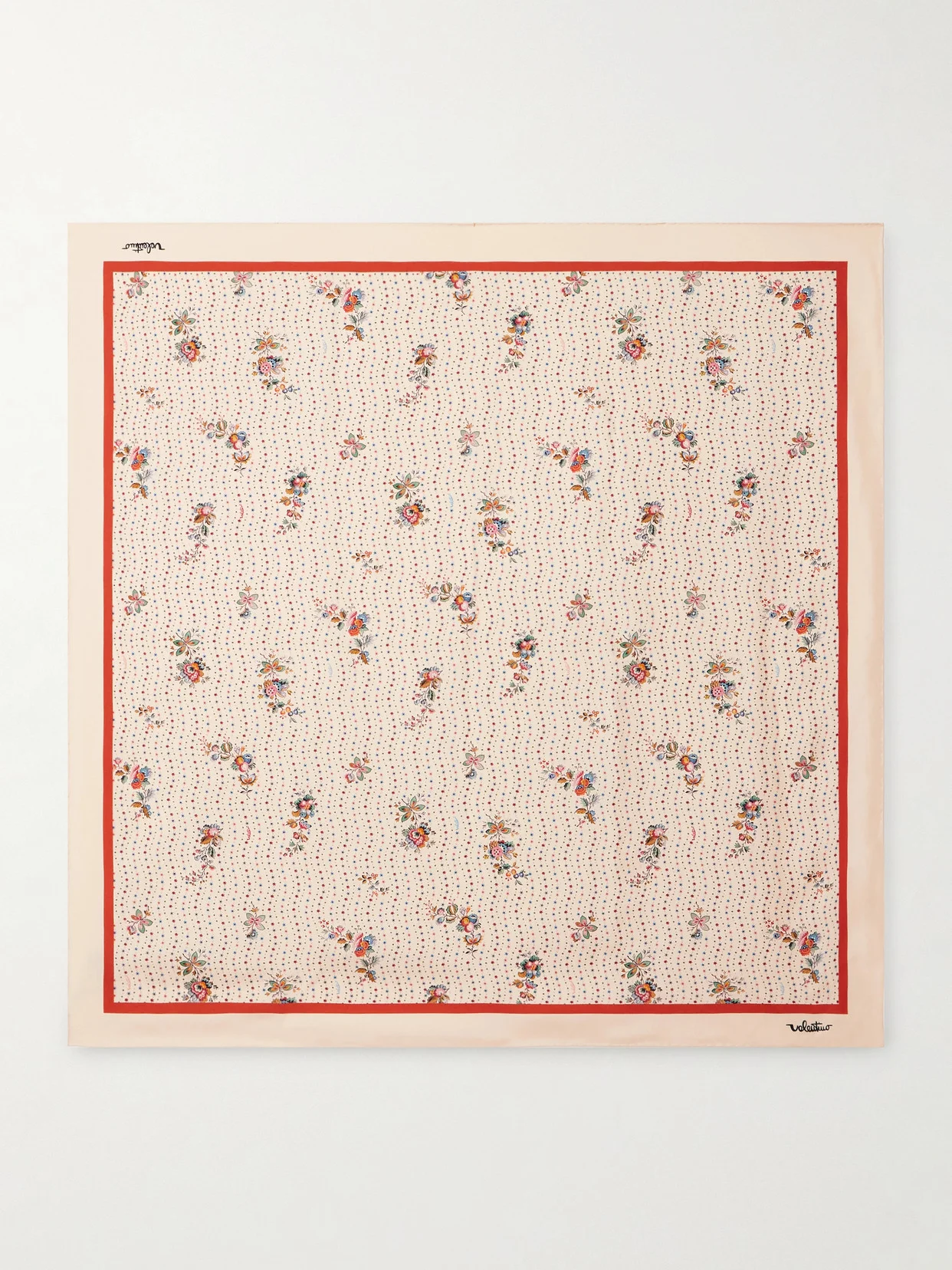 Printed Silk-twill Scarf - 1