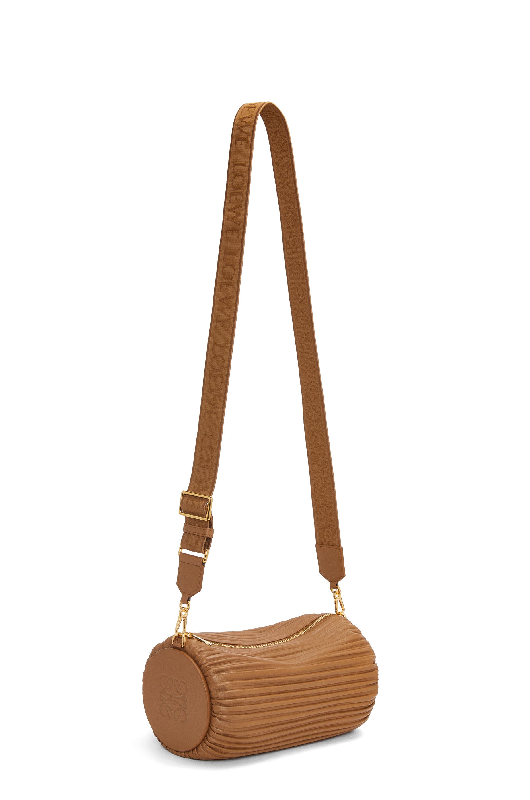 Large Bracelet pouch in pleated nappa - 4