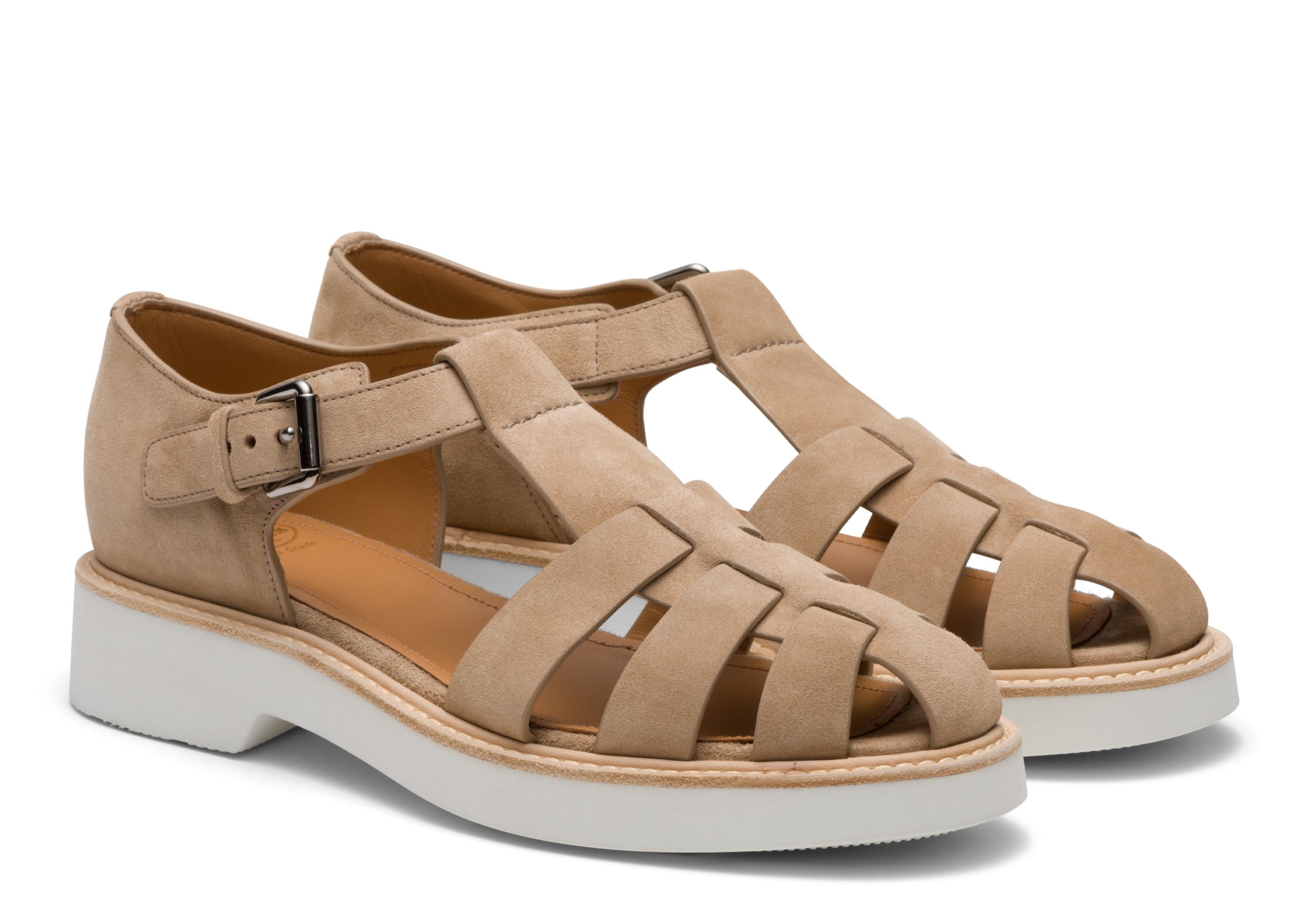 Hove w 4
Soft Suede Sandal Natural - 2
