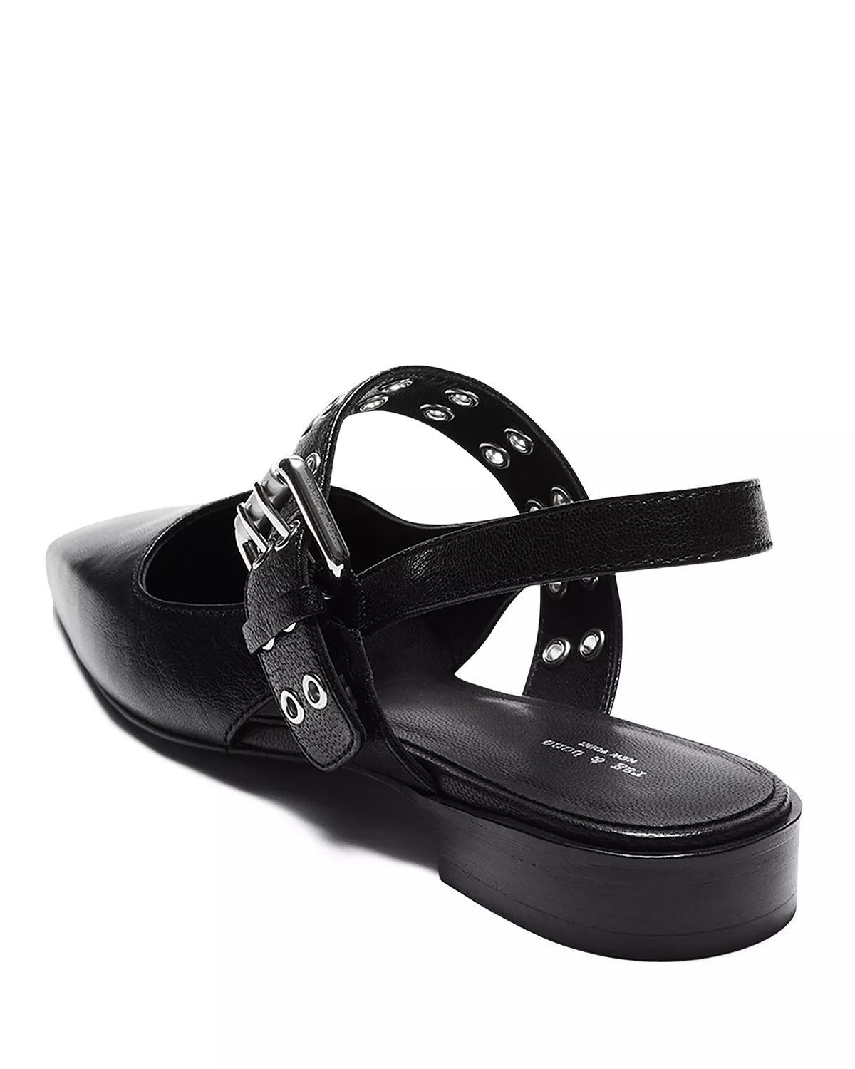 Women's Astra Denim Slingback Flats - 6