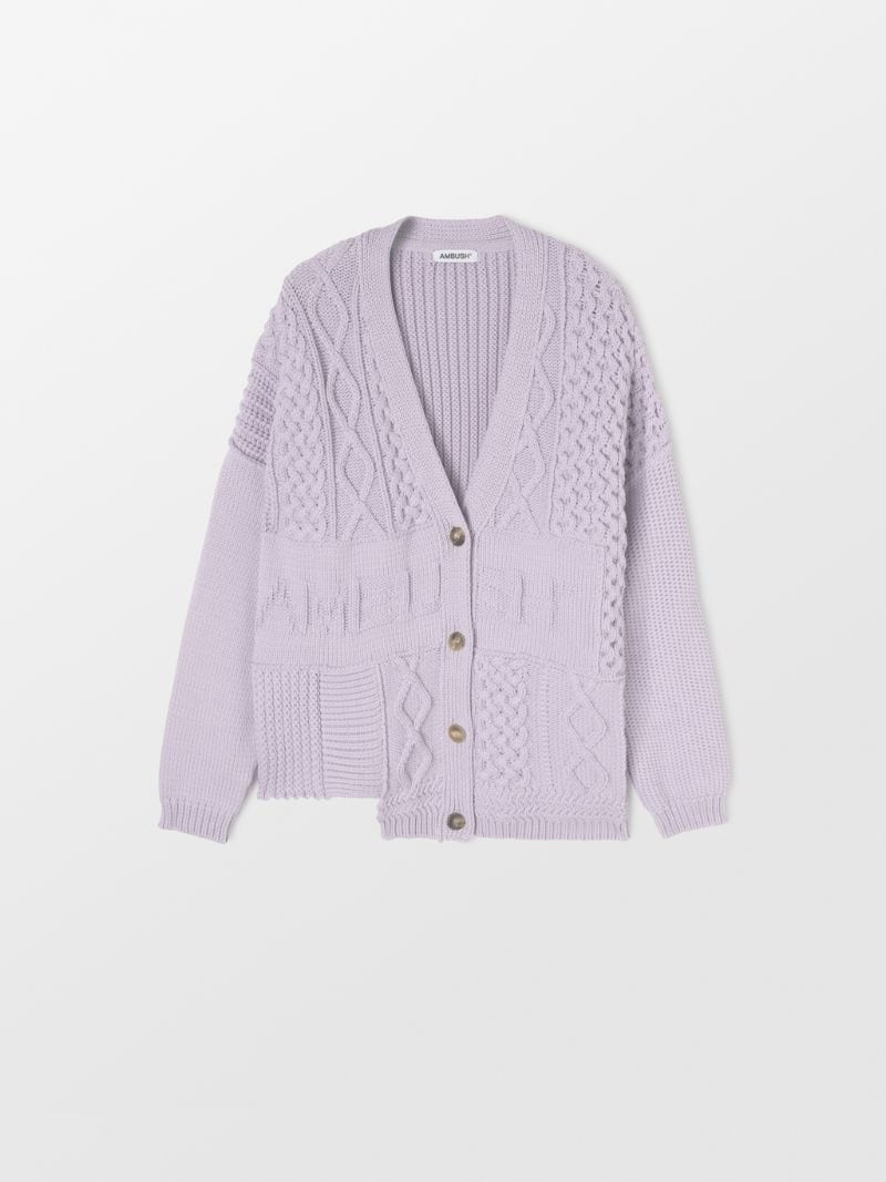 PATCHWORK KNIT CARDIGAN 1