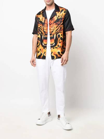 DSQUARED2 motif-print track pants outlook