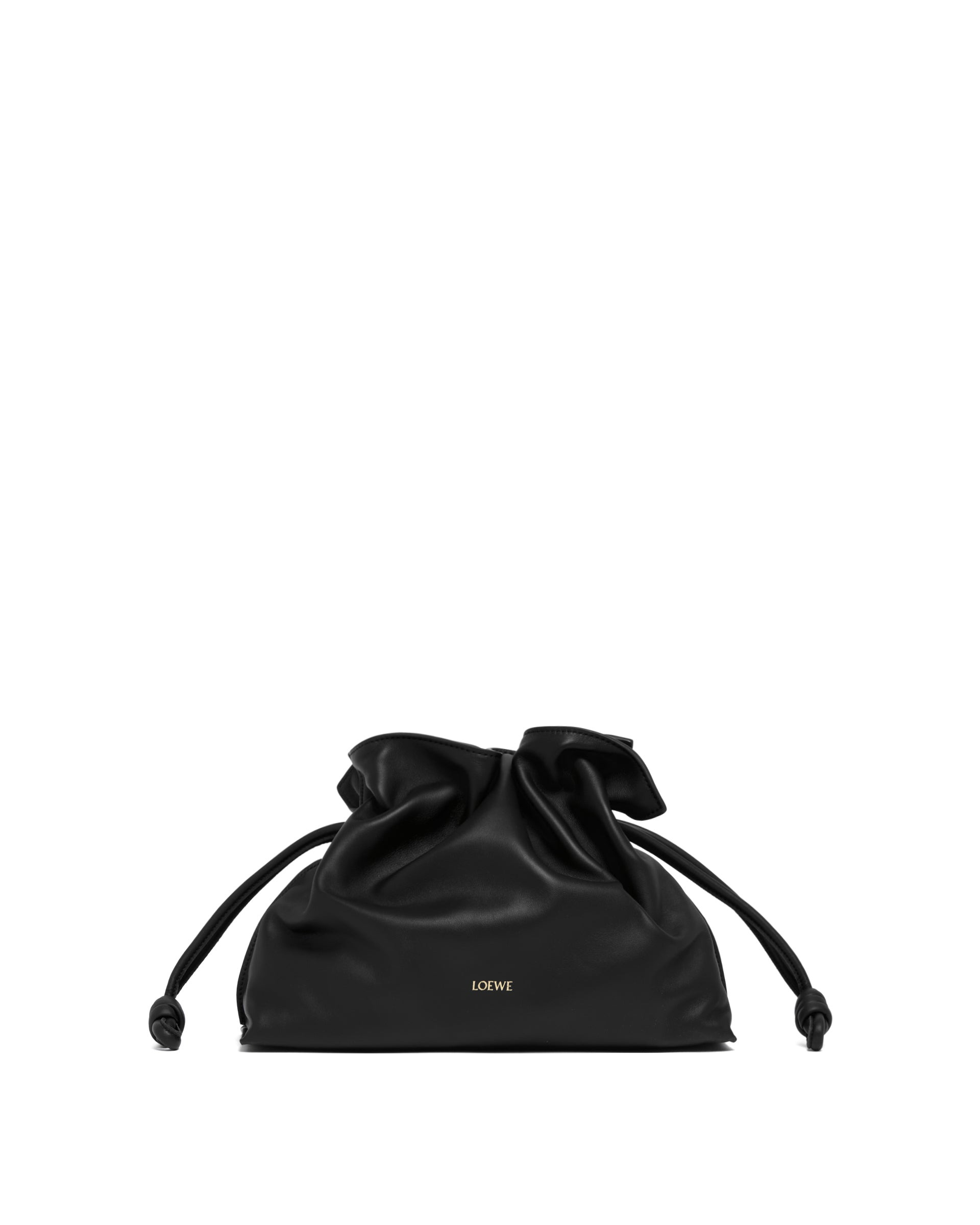 Black Medium Flamenco Clutch Bag - 1