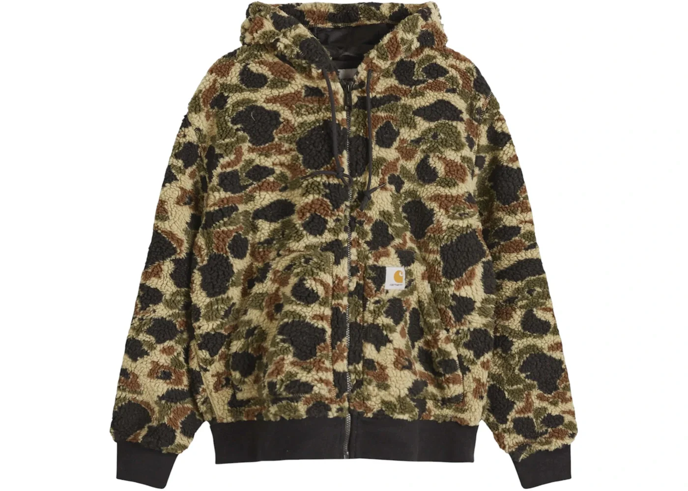 Carhartt WIP OG Active Liner Jacket Green Duck Camo Jacquard - 1