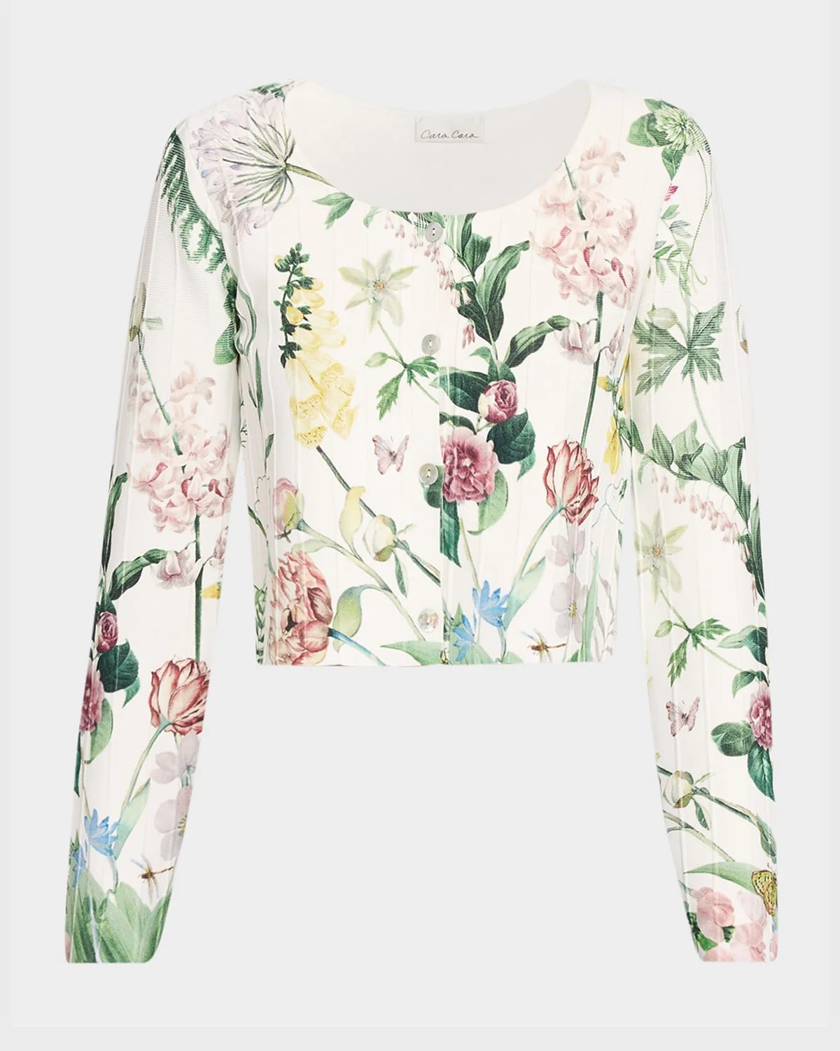 Rose Cropped Cardigan - 1