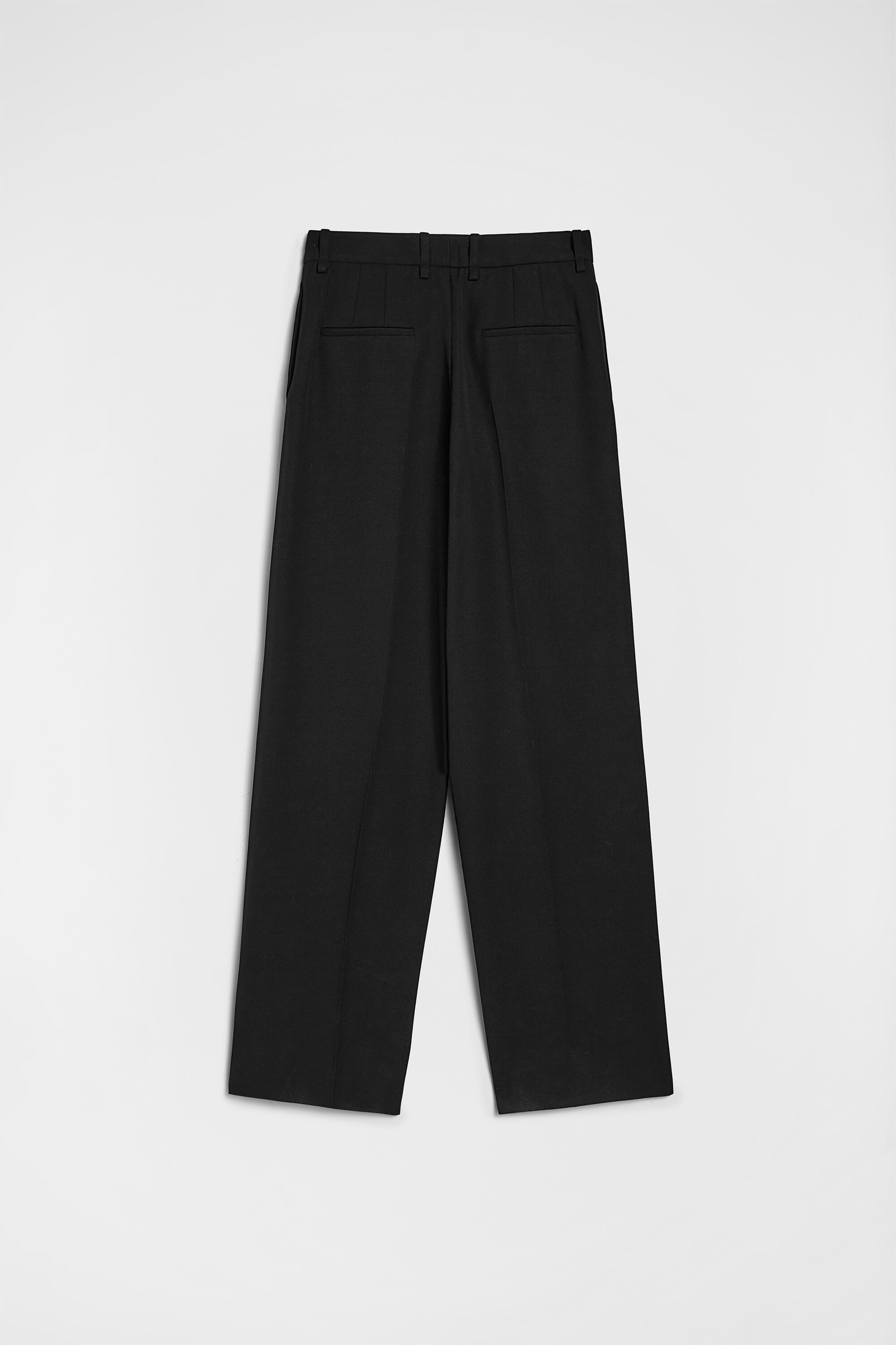 Wool Gabardine Tailored Trousers - 7