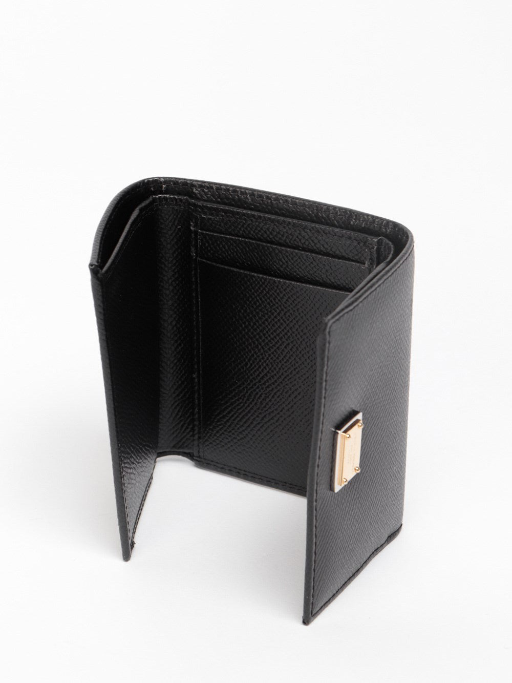 Dolce & Gabbana Women Dauphine Calfskin French-Flap Wallet - 3