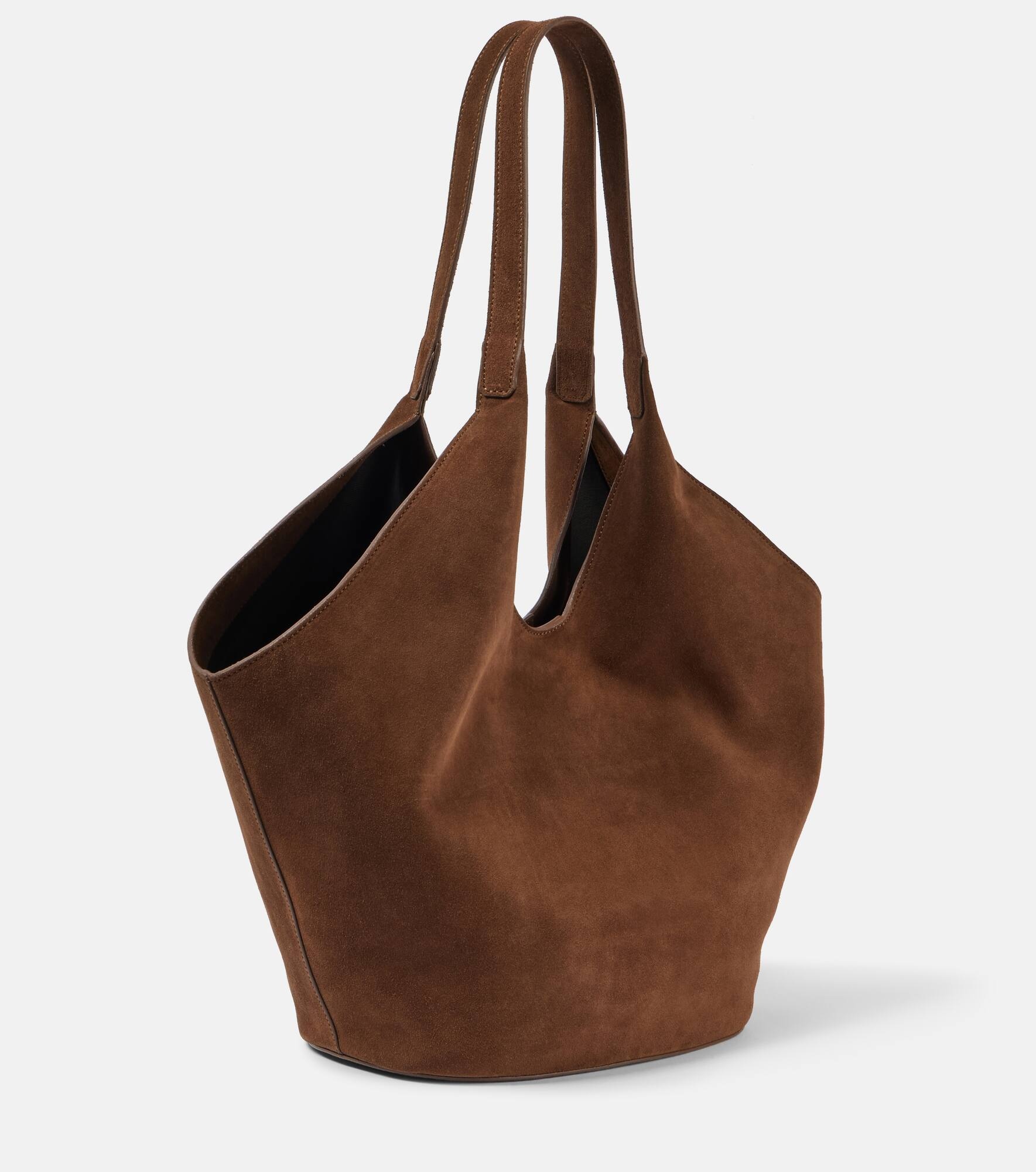 Phantom Large suede tote bag - 4