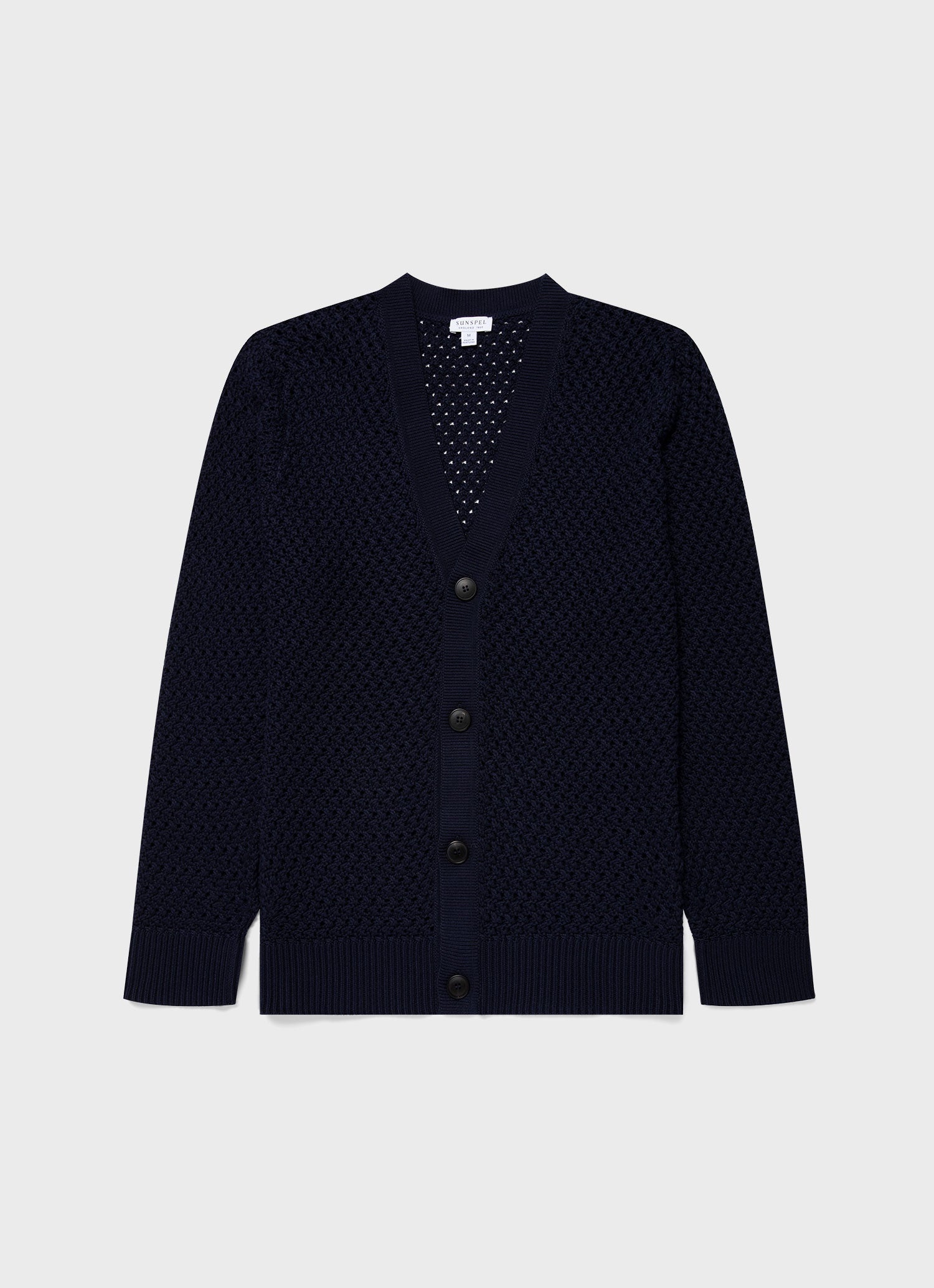 Open Stitch Cardigan - 1
