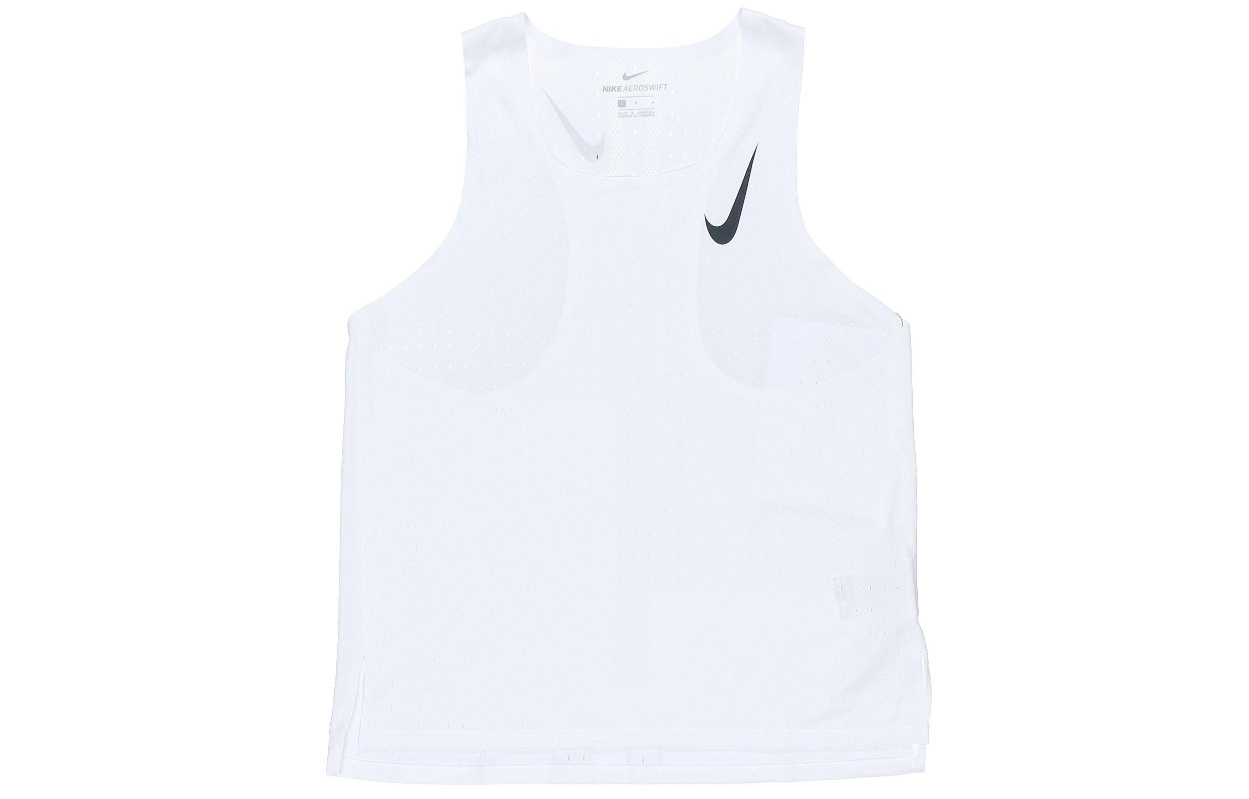 Nike AS Men's NK DFADV AROSWFT SINGLET White CJ7836-100 - 2