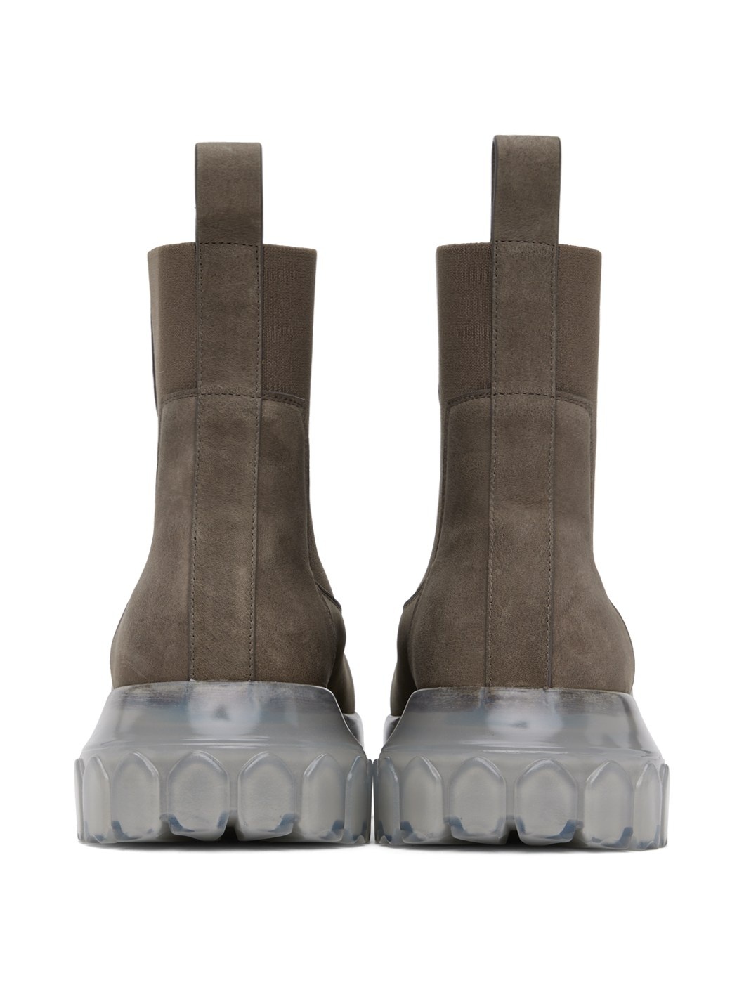 Gray Beatle Bozo Tractor Chelsea Boots - 2