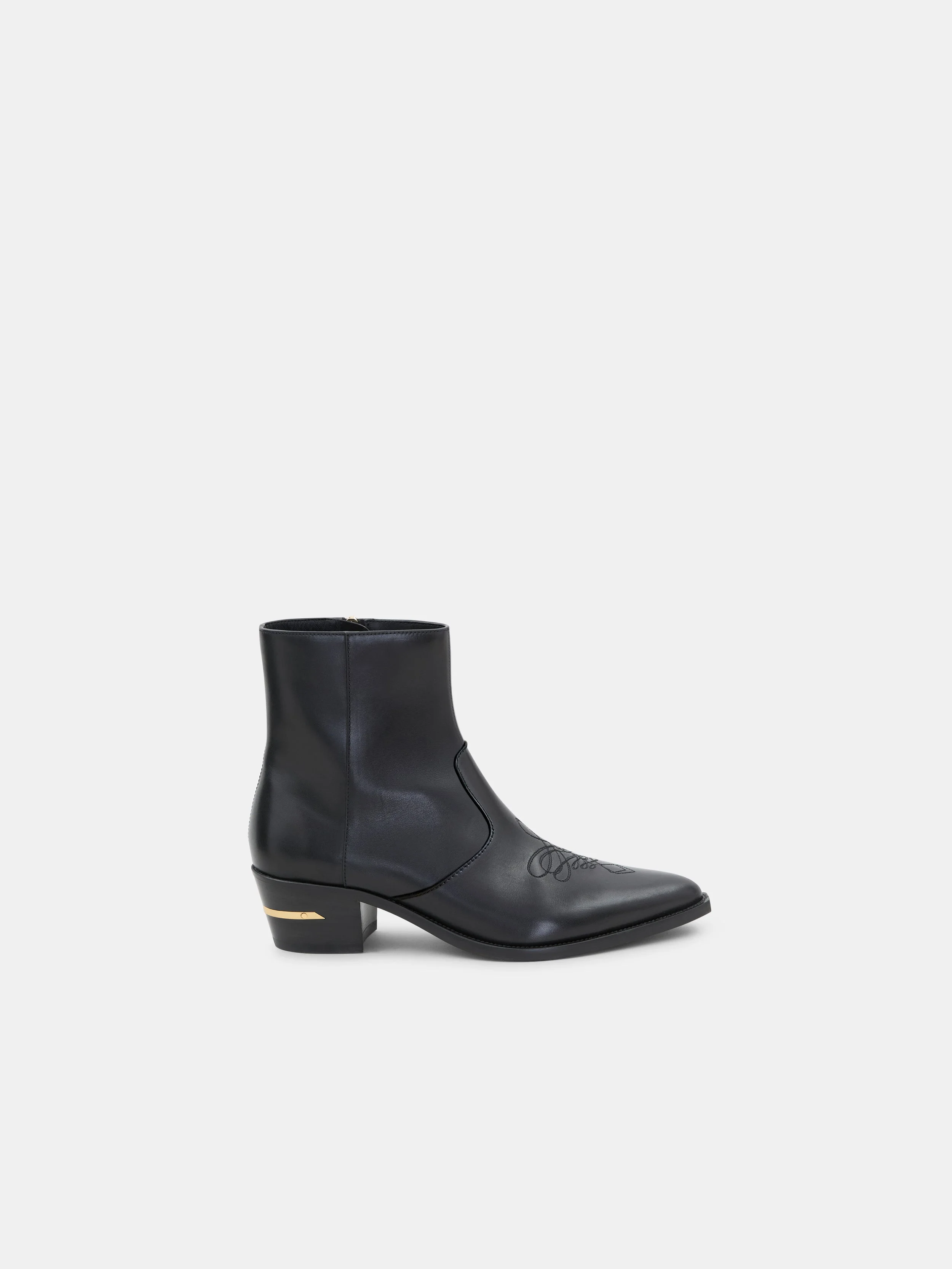 LEATHER RYDER BOOT - 1