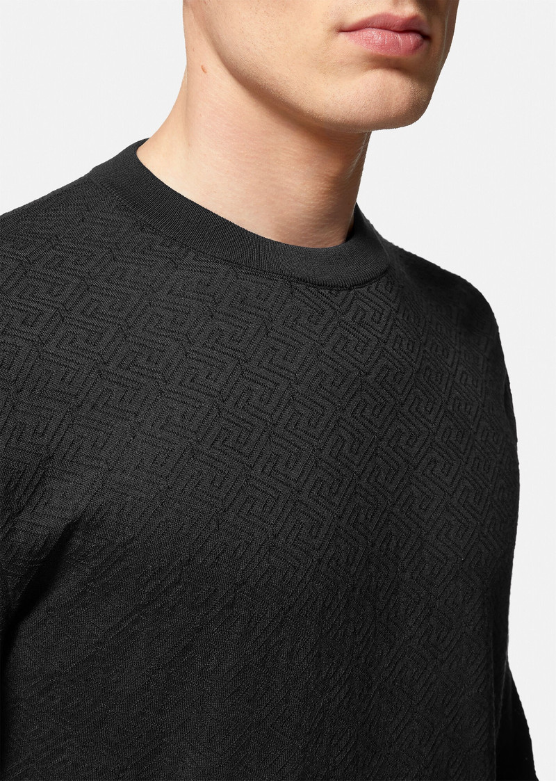 La Greca Silk Blend Sweater 5