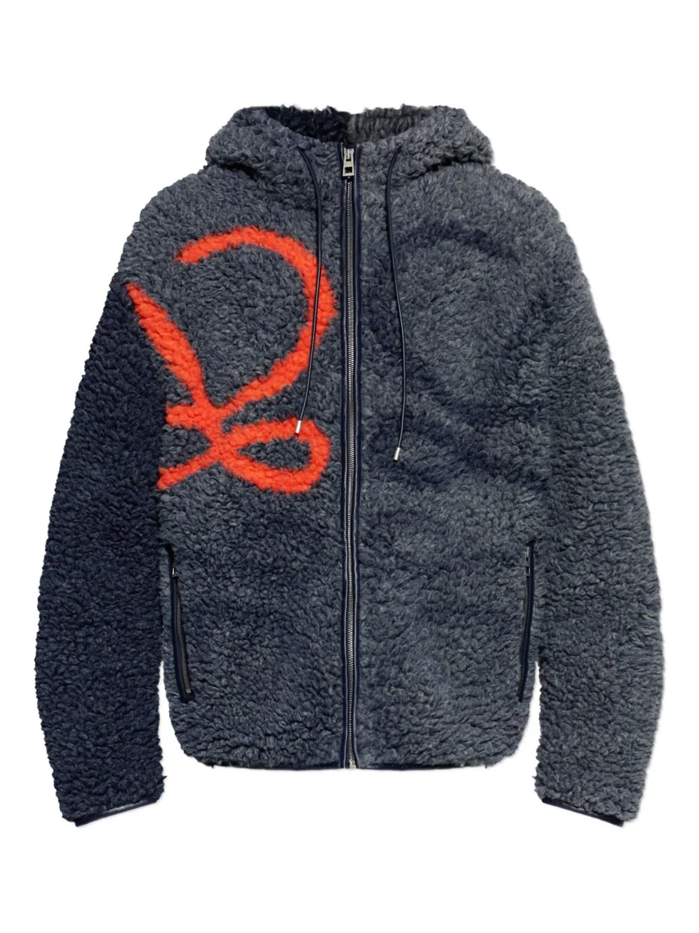 zip-up hooded jacket - 1