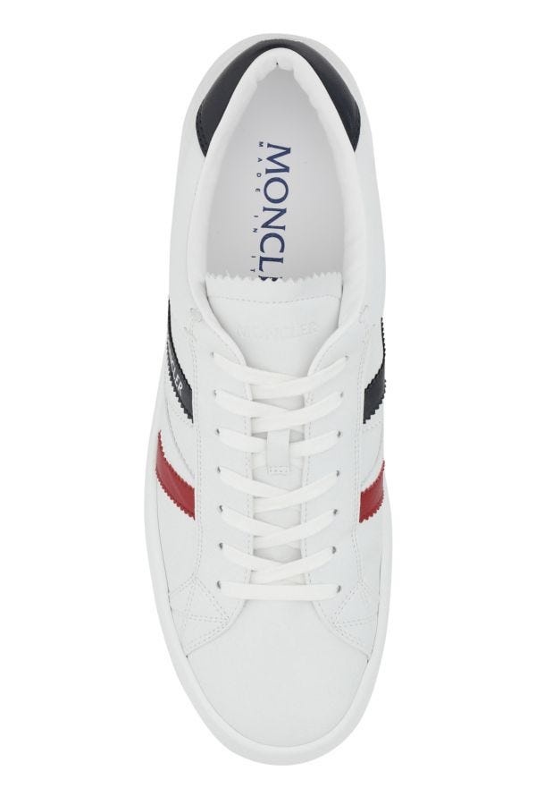 White leather Monaco M sneakers - 4