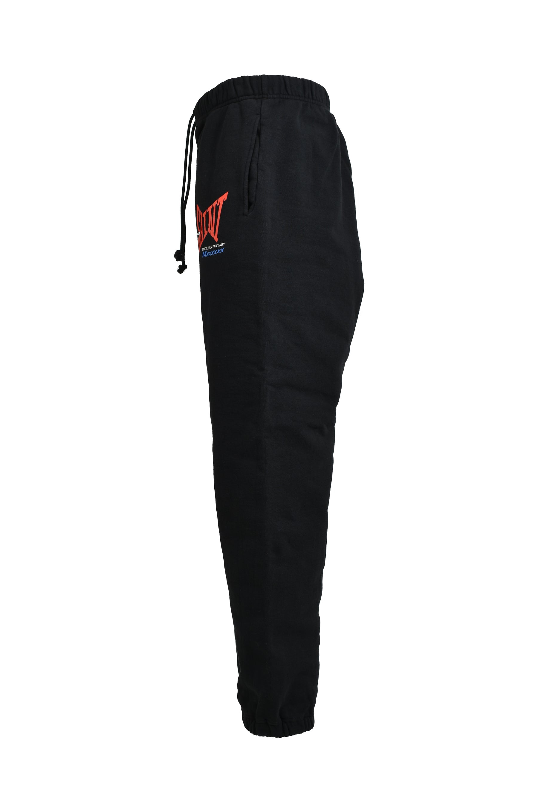 SWEAT PANTS/RIBON SAINT / BLK - 3