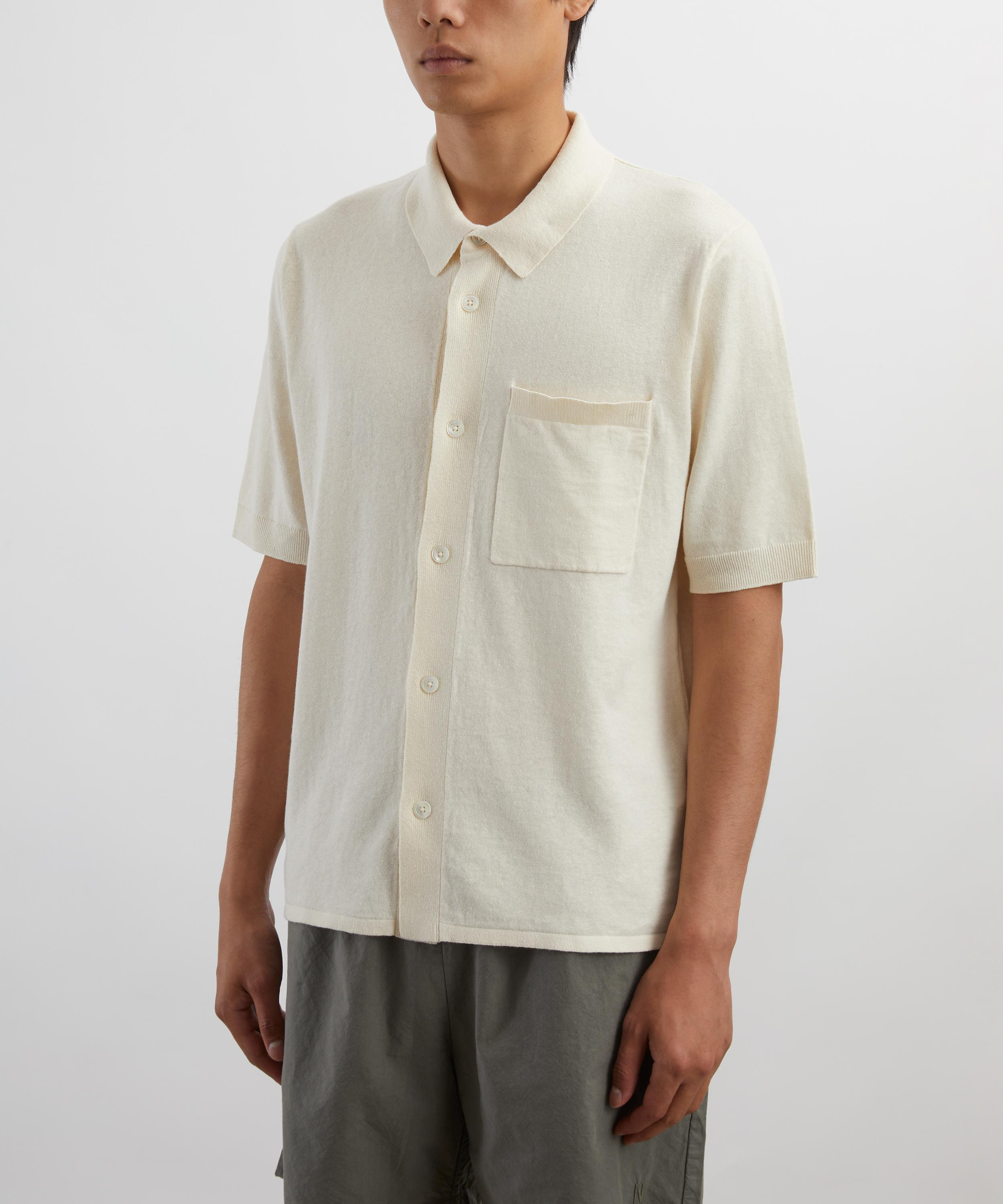 Rollo Cotton-Linen Short-Sleeve Shirt - 3