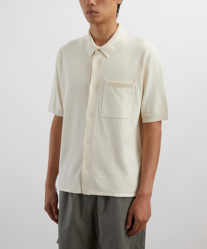 NORSE PROJECTS Rollo Cotton-Linen Short-Sleeve Shirt outlook