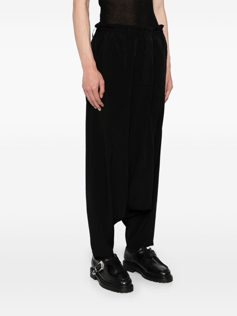 tuxedo gusset sarrouel trousers - 3