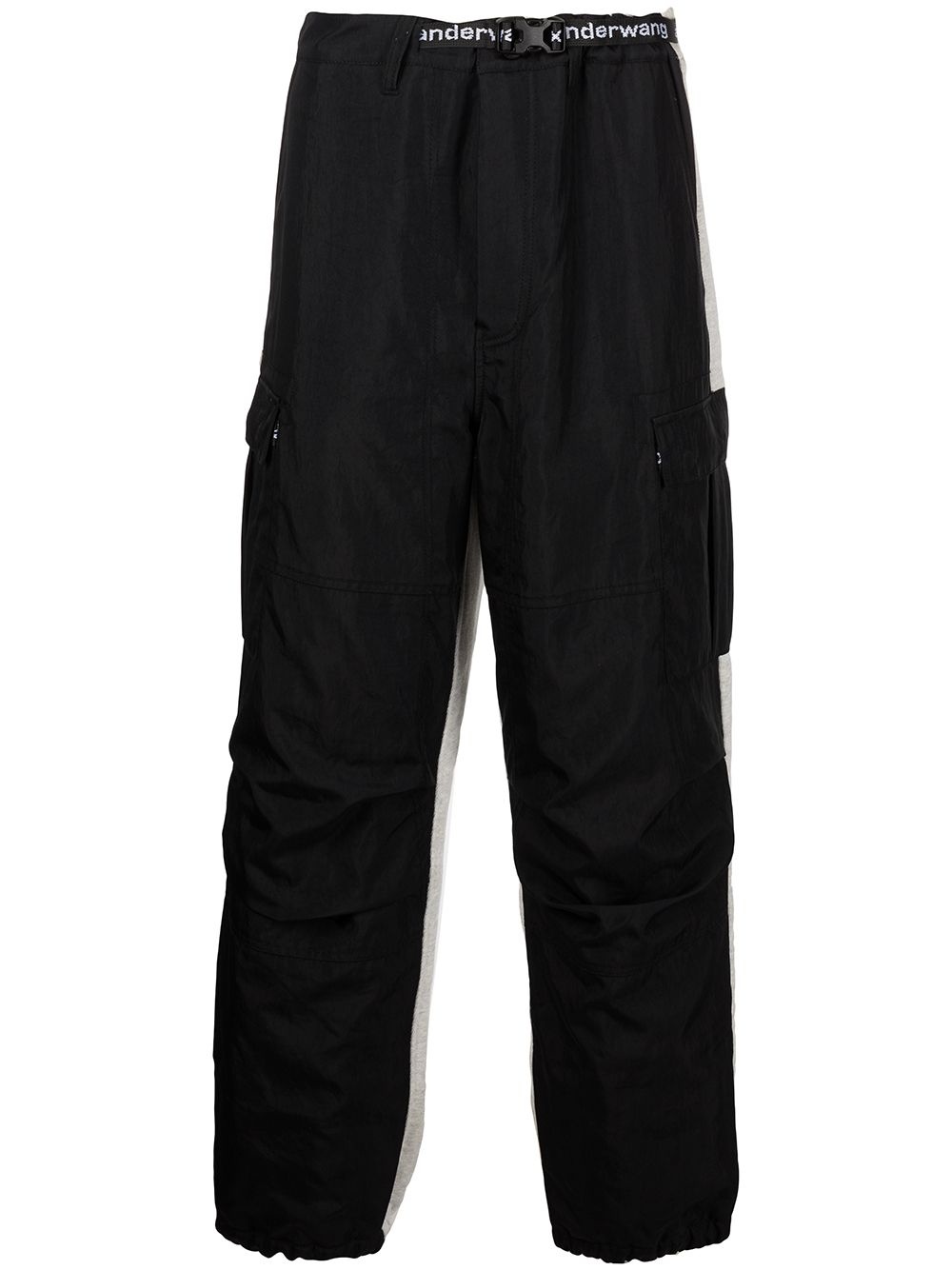 Hybrid logo-tape cargo pants - 1