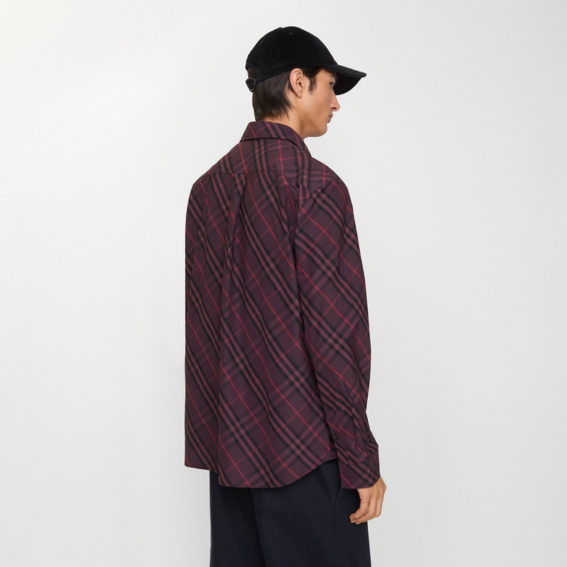 Relaxed Fit Check Cotton Shirt 3