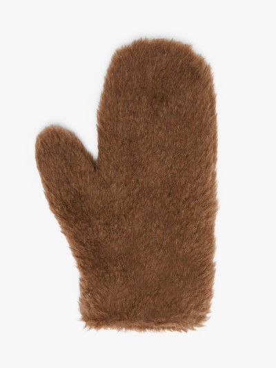 Max Mara OMBRATO4 Mittens in Teddy fabric outlook