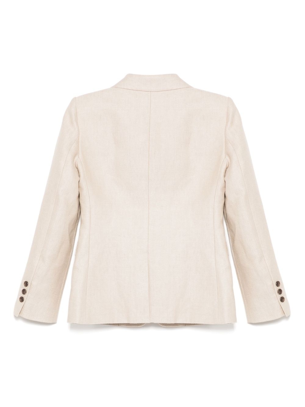 linen blazer - 2