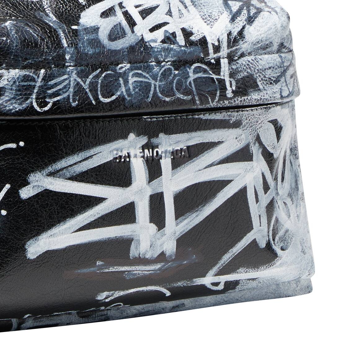 Men's Explorer Backpack Graffiti in Black - 7