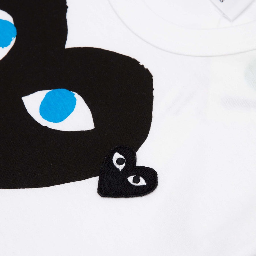 BLACK PLAY COMME DES GARÇONS BLUE EYES S/S T-SHIRT - 2