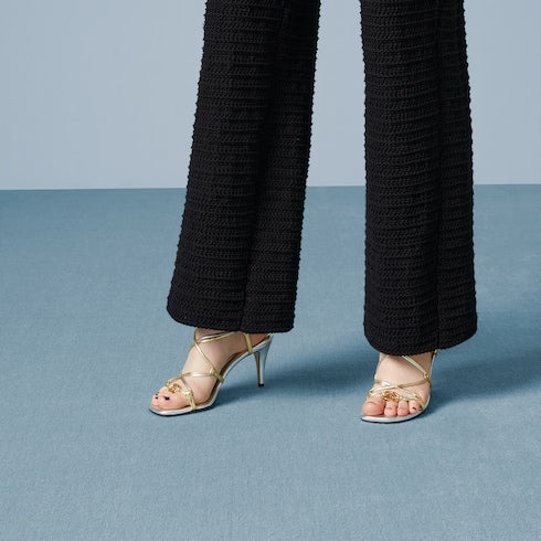 Gucci Interlocking G Strappy Sandals - 4
