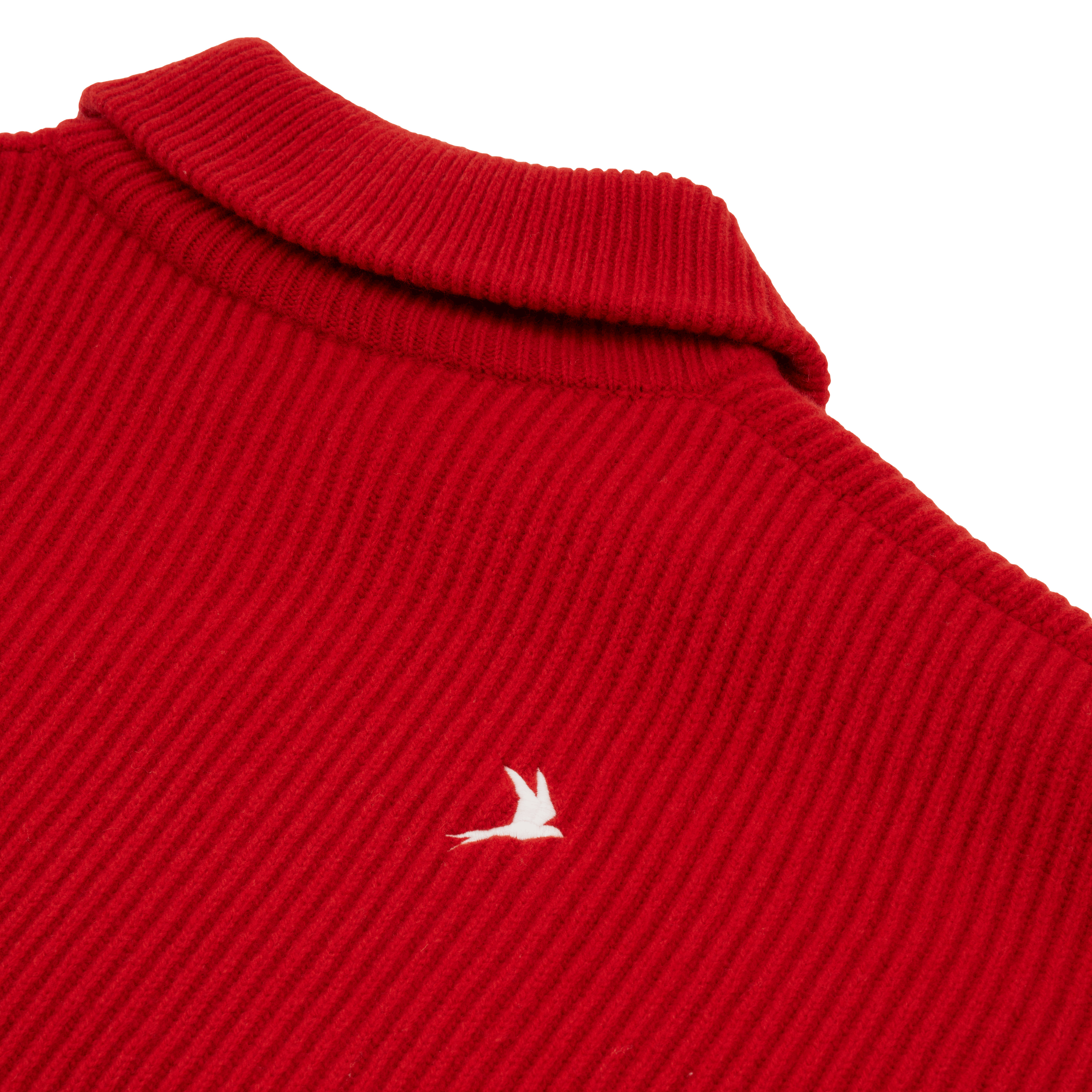 Vonarstræti Zipped Wool Sweater (Unisex) - 12