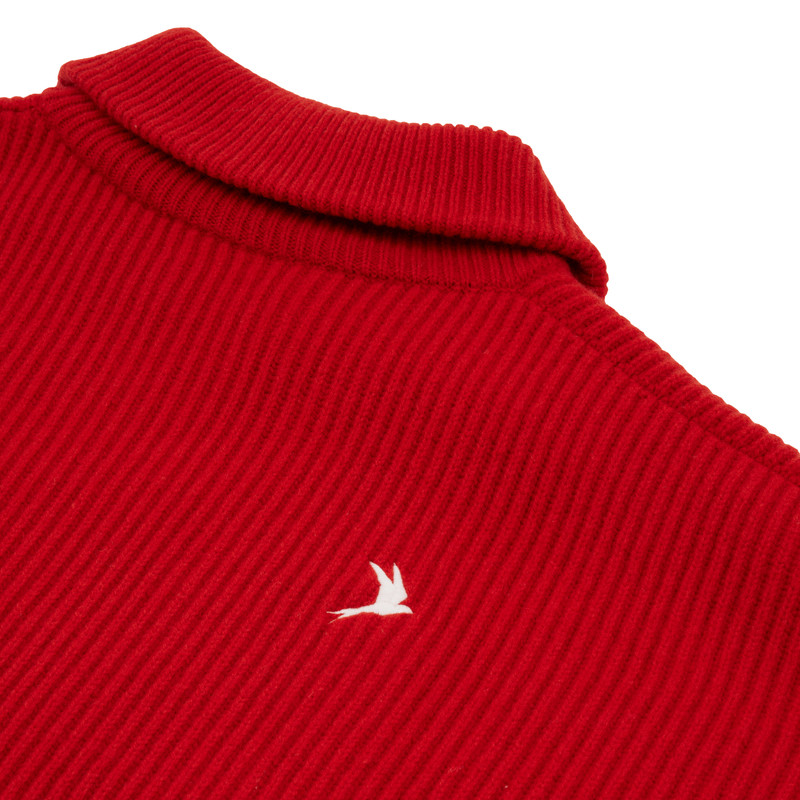 Vonarstræti Zipped Wool Sweater (Unisex) 11