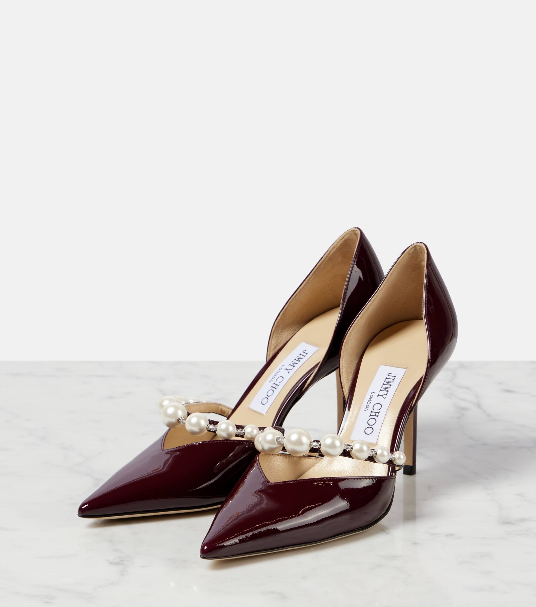 Aurelia 85 patent leather pumps - 5