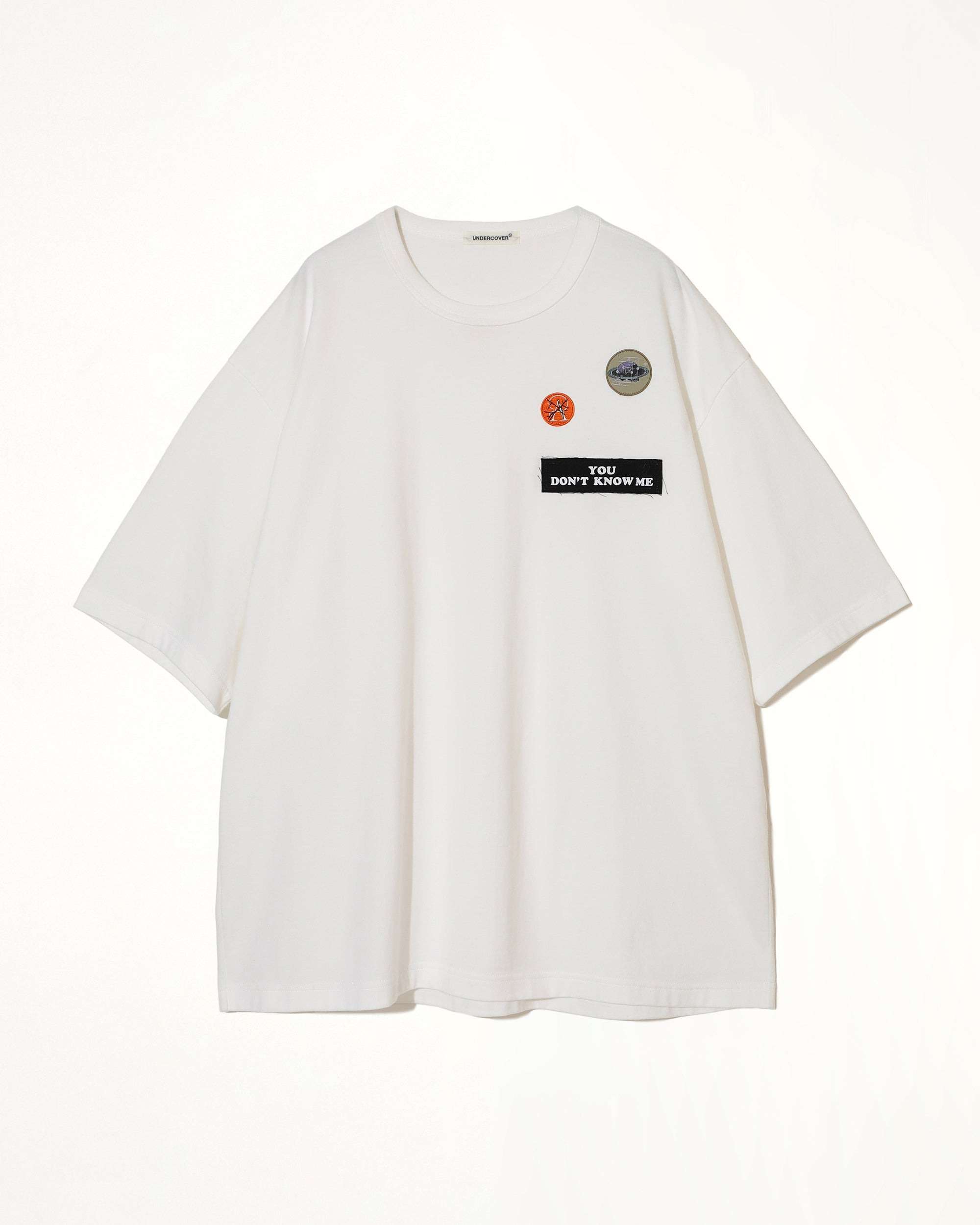 Patches T-Shirt in White - 2
