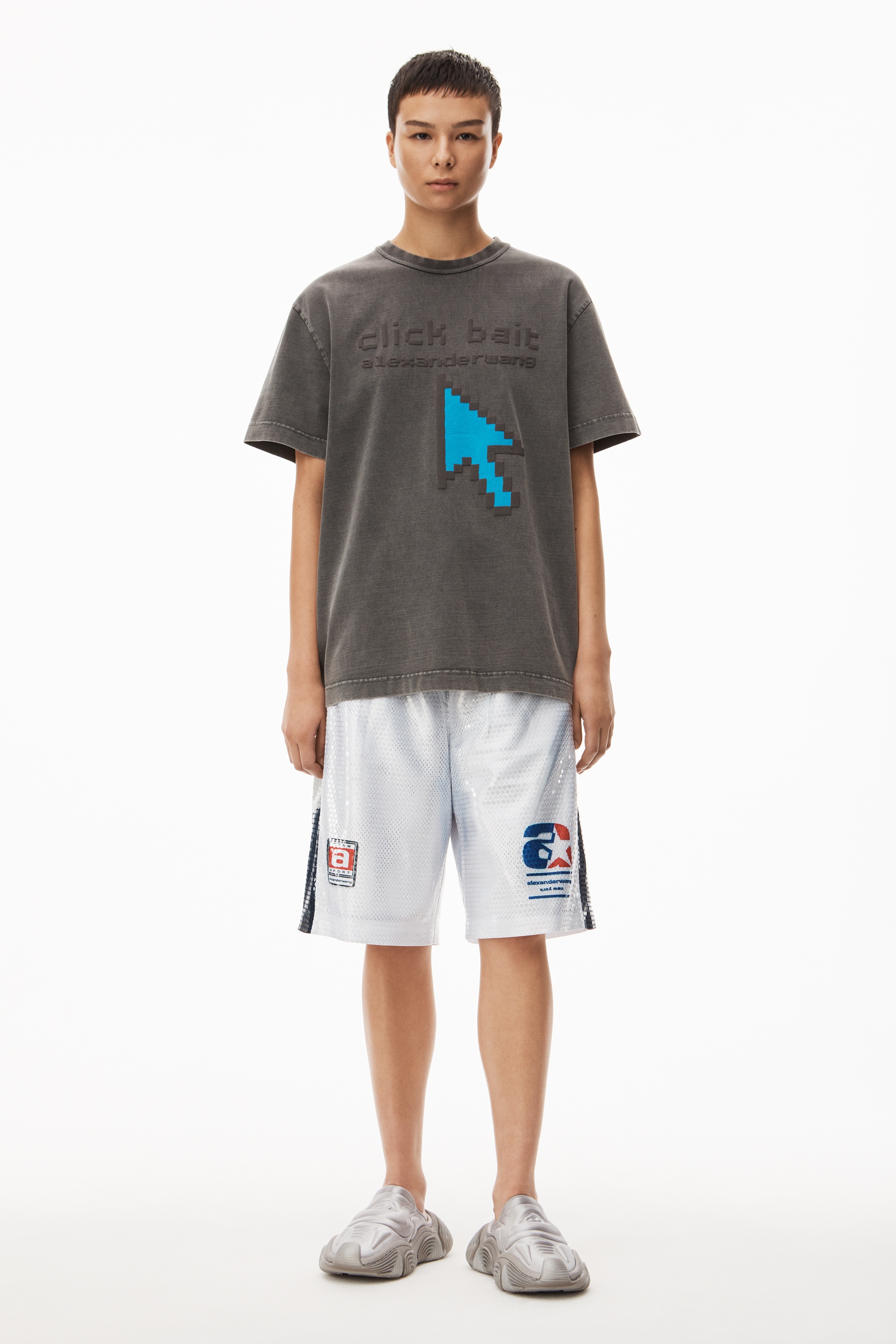 CLICKBAIT GRAPHIC TEE IN COMPACT JERSEY - 6