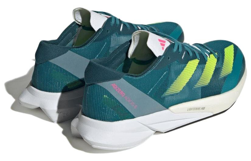 (WMNS) adidas Adizero Adios 8 Shoes 'Wonder Blue Solar Green' HP9722 - 4