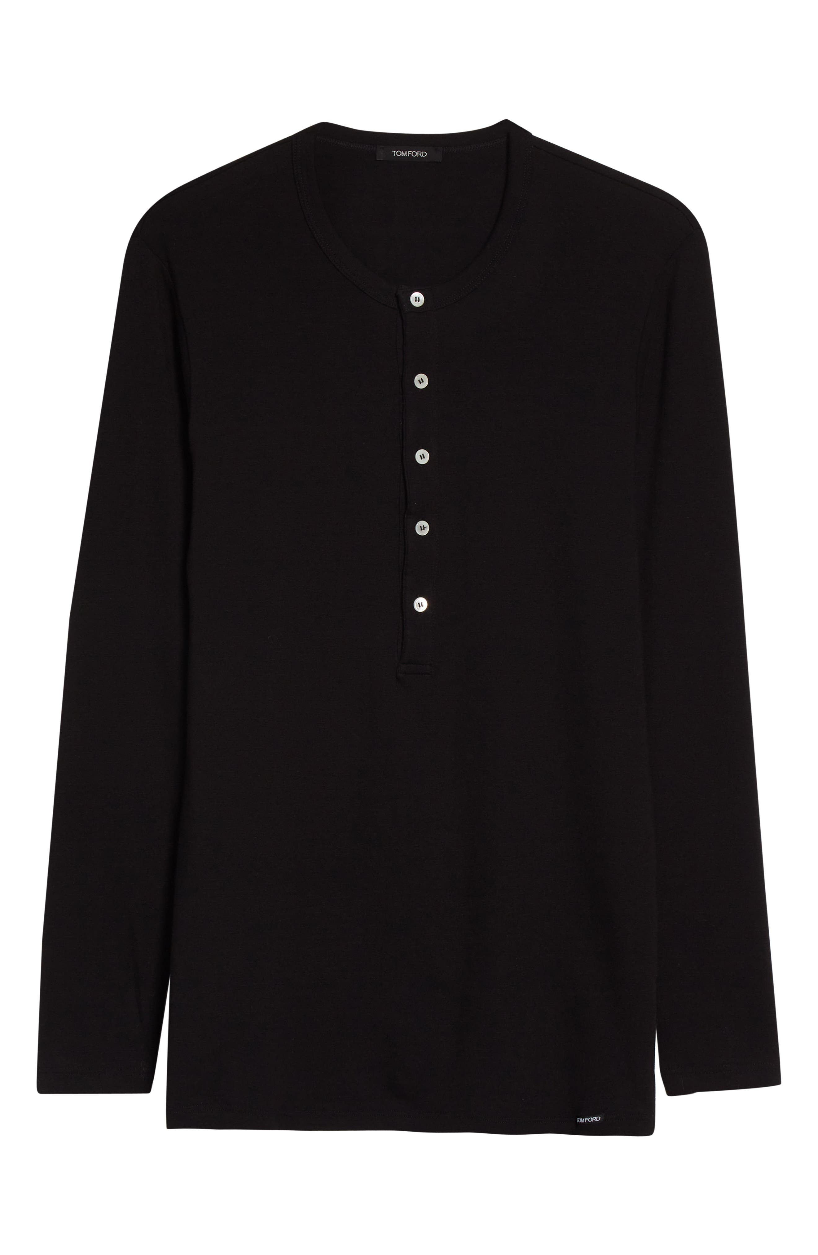 Cotton Knit Henley - 5
