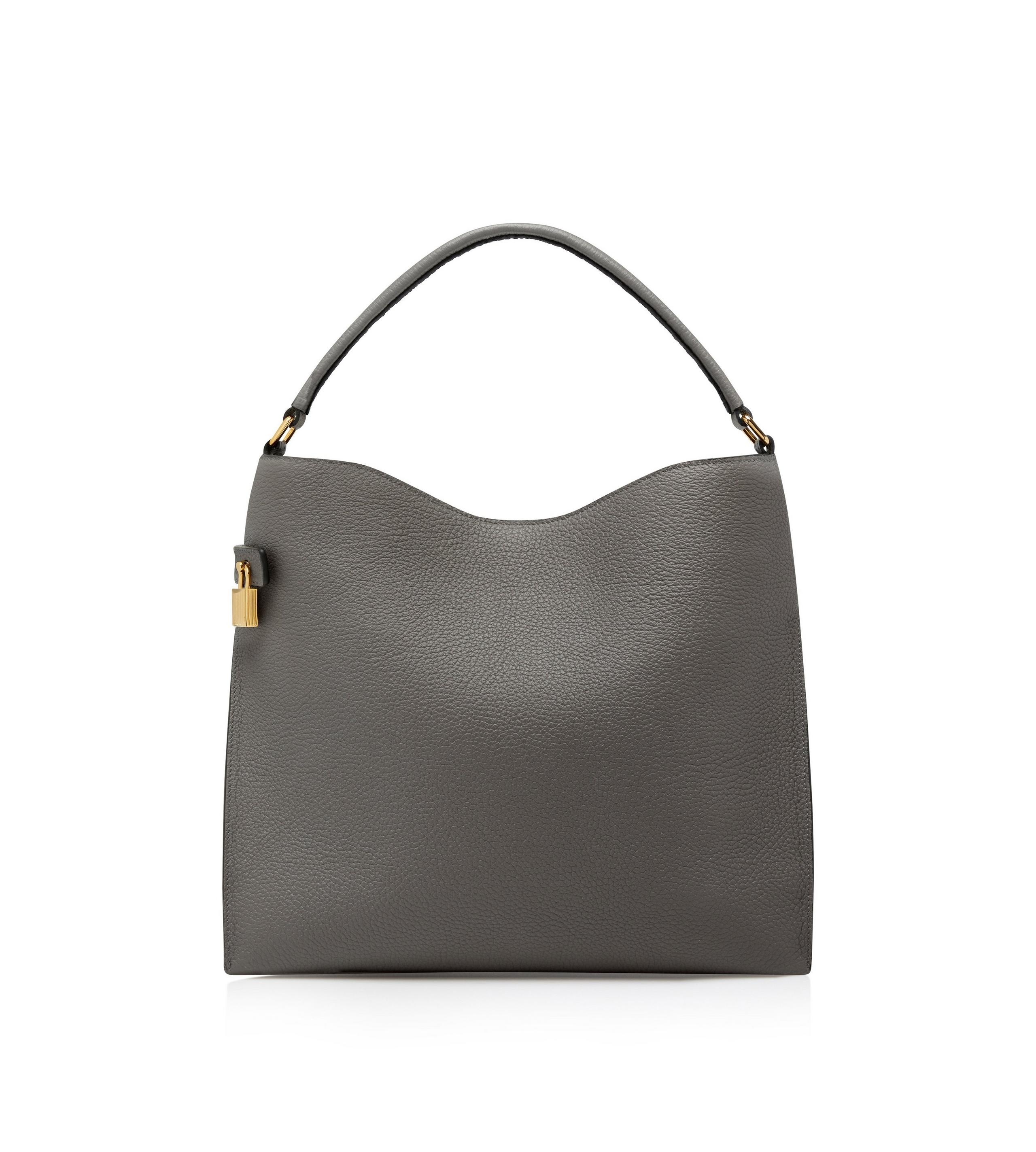 GRAIN LEATHER ALIX SMALL HOBO - 3