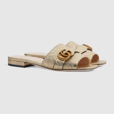 GUCCI Women's slide with Double G outlook