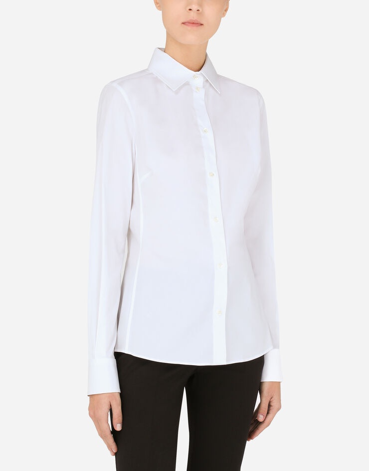 Stretch poplin shirt - 4