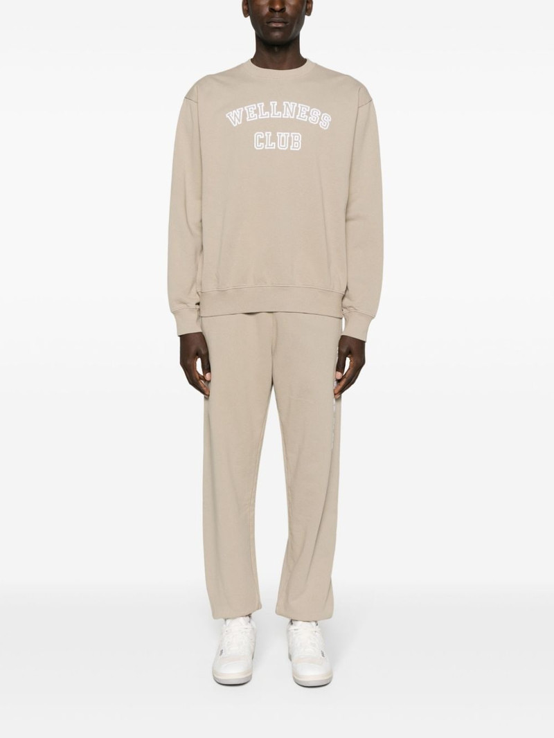 Sporty & Rich Wellness Club cotton track pants outlook